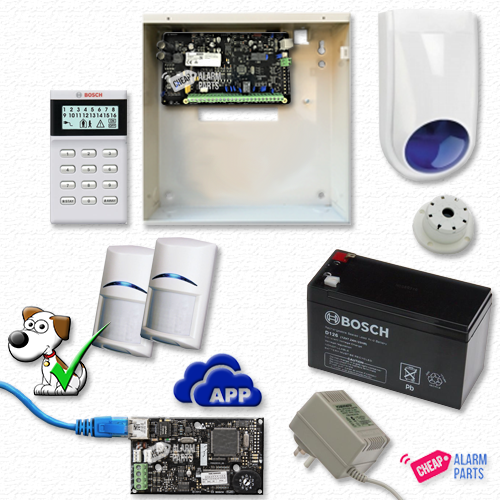 Bosch 2000 + LCD + 2 Tri-Techs (Pet Proof) IP Kit