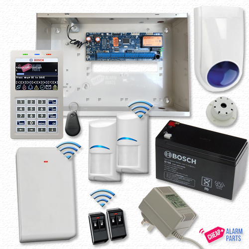 Bosch 6000 + WiFi + 2 Wireless PIR Kit - Plastic