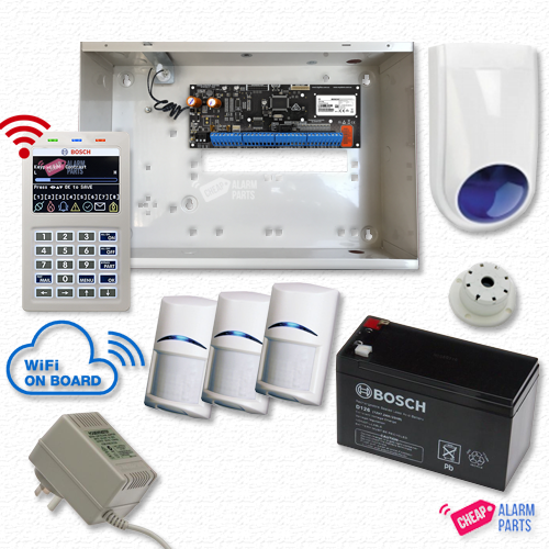 Bosch Solution 6000WiFi Alarm Kit with 3x PIRs