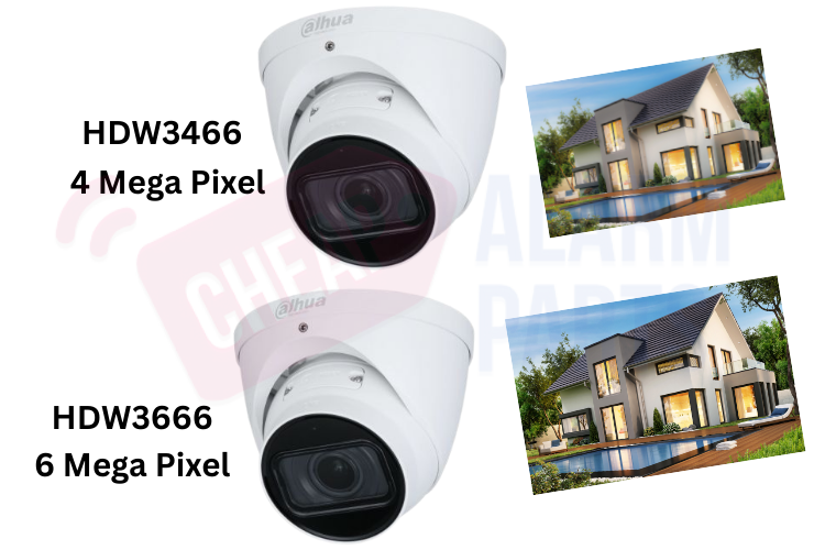 4MP or 6MP resolution