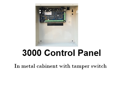 6000 Control panel in metal box