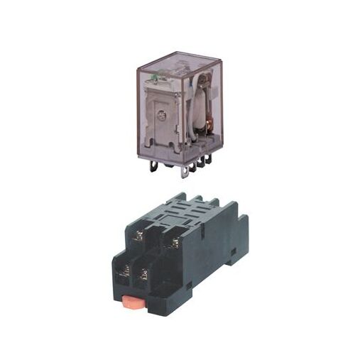 12VDC 10Amp Din Mount Relay & Base