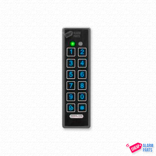Rosslare 2x6 Wiegand Piezo Keypad/Prox (black)