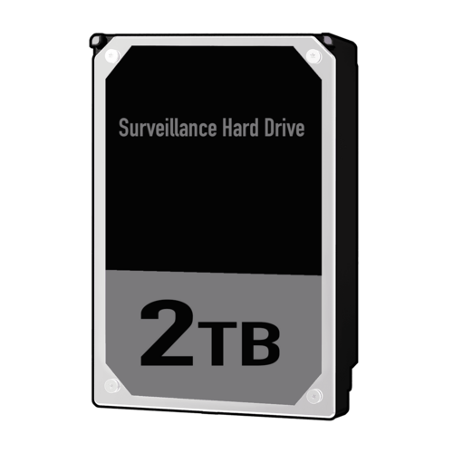 Security AV Hard Drive Sat 2000GB