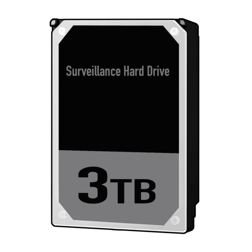 Security AV Hard Drive Sat 3000GB