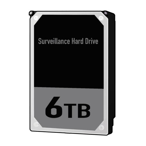 Security AV Hard Drive Sat 6000GB