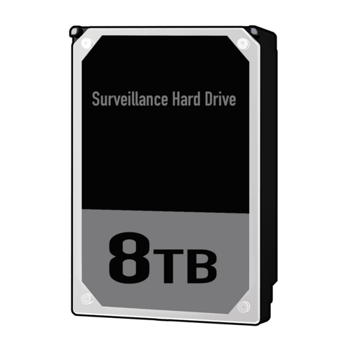 Security AV Hard Drive Sat 8000GB