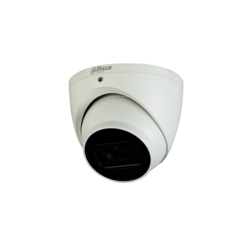 Dahua 5MP Starlight IP Turret, 2.8mm lens, Built-in Mic, IVS, WDR(120dB), IR 30m, Micro SD, IP67, POE