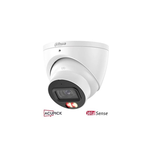 Dahua 8MP Smart Dual Light Fixed-focal Eyeball WizSense Network Camera (White)