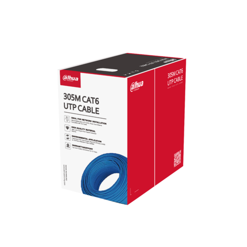 Dahua UTP CAT6 Cable 305M Blue Color