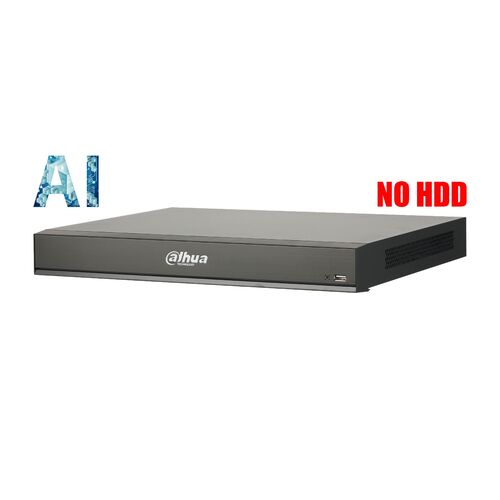 Dahua 16ch AI NVR 16MP recording,8xPOE,1x HDMI(4K)/VGA, Face Capture, Face Recognition, People Counting, ANPR, POS, P2P