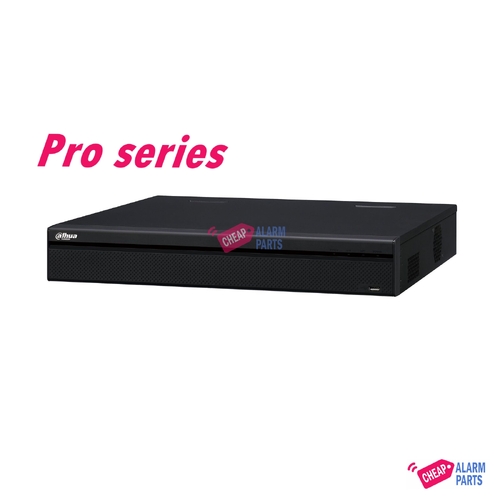 Dahua 32ch Pro NVR Record Up to 12MP, HDMI(4K), Fisheye Dewarp, Face Detection, Heat Map, ANPR, POS
