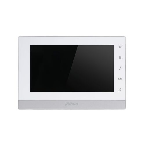 Dahua 7inch Touch Screen 2 Wire IP Indoor Monitor, Colorful TFT Capacitive LCD, Power Over Network Cable
