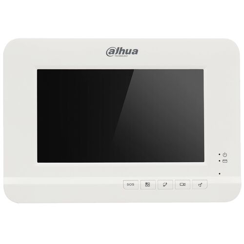 Dahua 7inch Analog Indoor Monitor, TFT Display resolution:800x480, DC12V