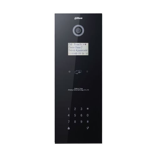 Dahua Apartment Outdoor Station, 3inch STN Screen, Night Vision & Voice indication, Local card openning, Video and Audio messaging