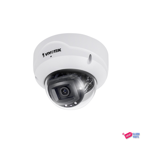 Fixed Dome Network Camera - 5MP 30fps, H.265, 2MP 60fps, 2.8mm, 30M IR, WDR Pro, SNV