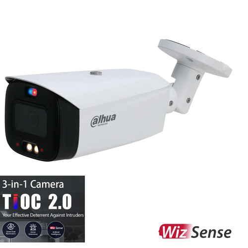 DAHUA 8MP TIOC 2.0 ACTIVE DETERRENCE BULLET FIXED CAMERA