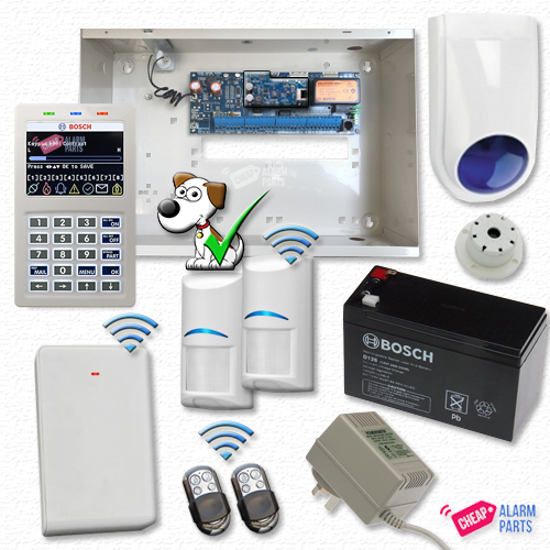 Bosch Solution 6000 IP Standard + 2 x Wireless TriTechs (Pet Proof)+ PK/FOB