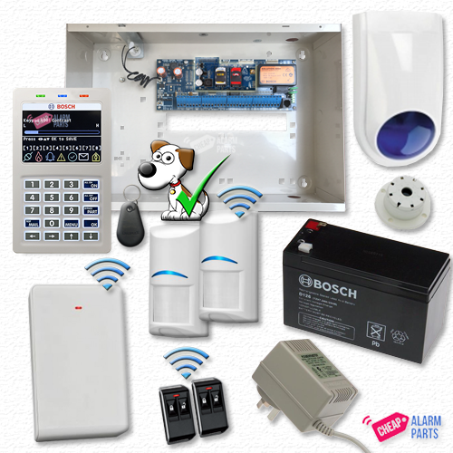 Bosch Solution 6000 4G GSM Smart + 2 x Wireless TriTechs (Pet Proof)