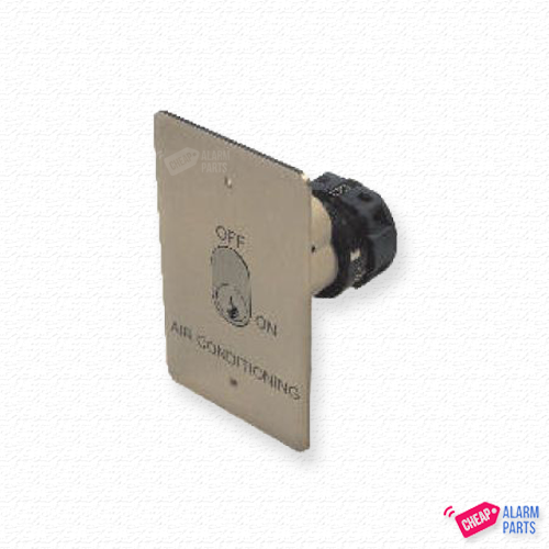 Oval Key Switch Stainless Plate
