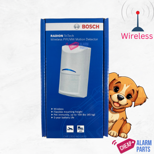 Bosch RFDL-11 Radion Wireless TriTech - Pet Proof