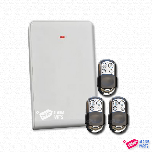 Bosch 6000 RFRC-STR2 Radion Wireless Upgrade Kit - 3x Stainless Remotes