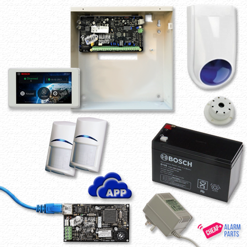 Bosch 2000 + 5" Touch Screen + 2 PIRs IP Kit