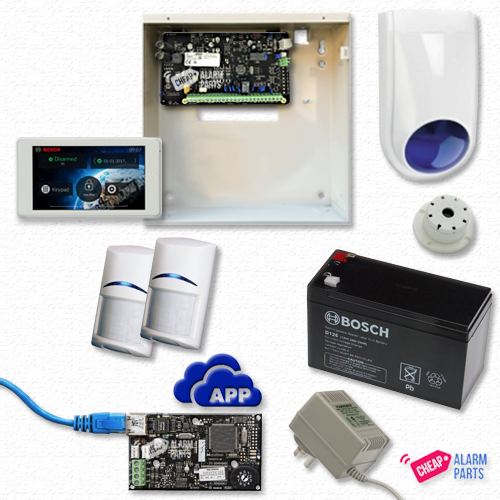 Bosch 2000 + 5" Touch Screen + 2 Quads IP Kit