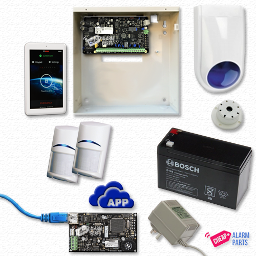 Bosch 2000 + 7" Touch Screen + 2 Quads IP Kit