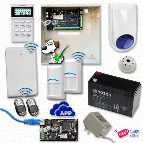 Bosch Solution 3000-IP + 2 Wireless Tri-Techs + Icon Keypad + P/KFOB