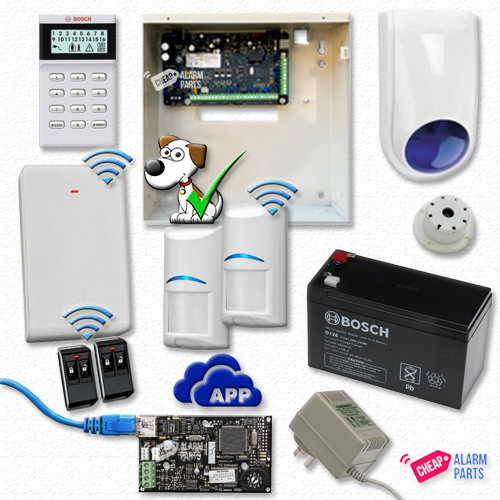 Bosch Solution 3000-IP + 2 Wireless Tri-Techs + Icon Keypad