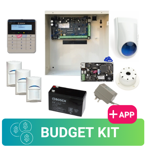 Bosch 3000 + TEXT + 3 PIRs IP Kit