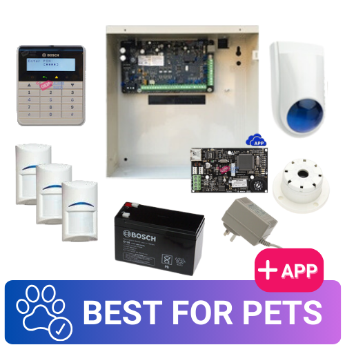 Bosch 3000 + TEXT + 3 Tri-Techs (Pet Proof) IP Kit