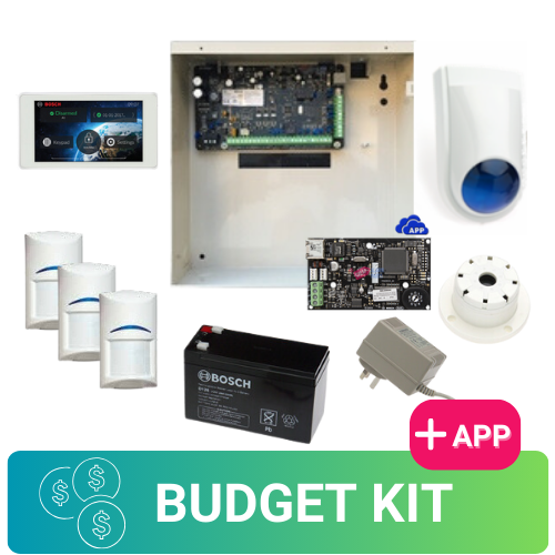 Bosch Solution 3000 IP Cloud Kit + 3 PIRs + 5" Touch Screen Keypad