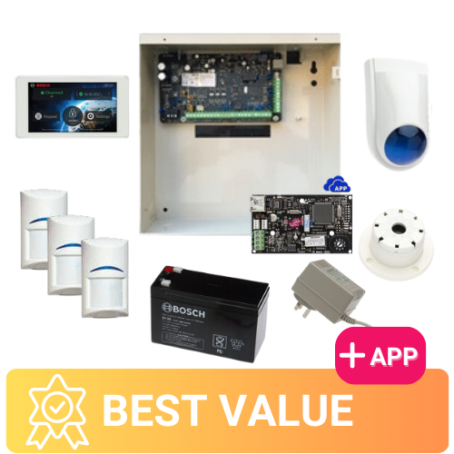Bosch 3000 + 5" Touch Screen + 3 Quads IP Kit