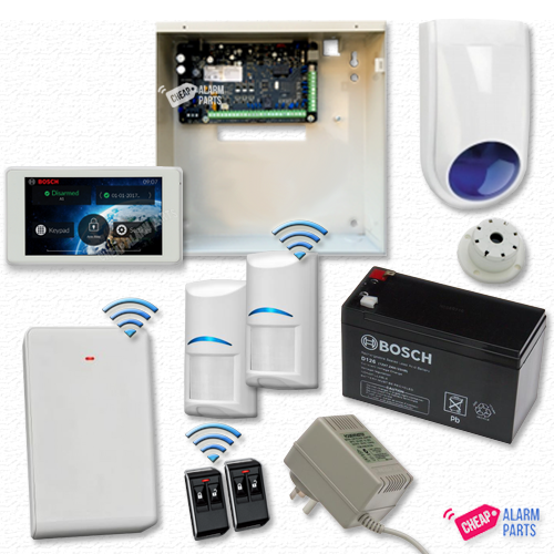 Bosch 3000 + 5" Touch Screen + 2 Wireless PIR Kit - Plastic