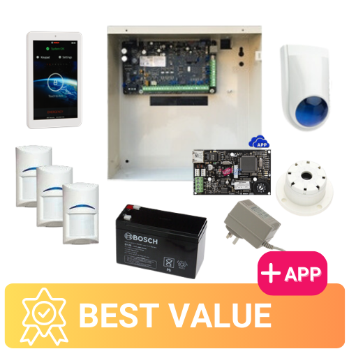 Bosch 3000 + 7" Touch Screen + 3 Quads IP Kit