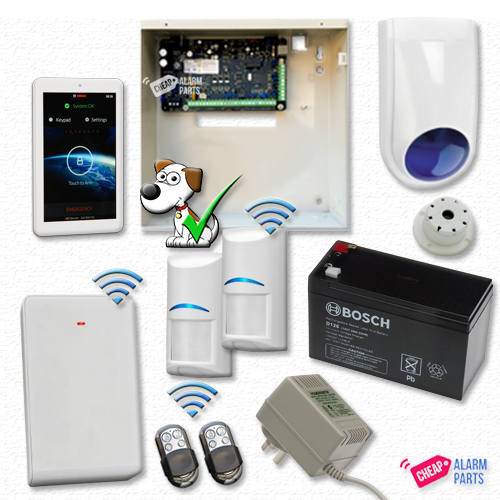 Bosch 3000 + 7" Touch Screen + 2 Wireless Tri-Tech Kit - Stainless