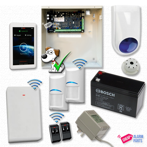 Bosch 3000 + 7" Touch Screen + 2 Wireless Tri-Tech Kit - Plastic