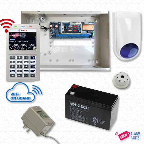 Bosch Solution 6000 4G GSM -WiFi Alarm with NO DETECTOR KIT