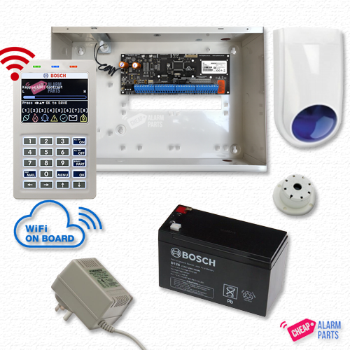 Bosch Solution 6000-WiFi Alarm with NO DETECTOR KIT