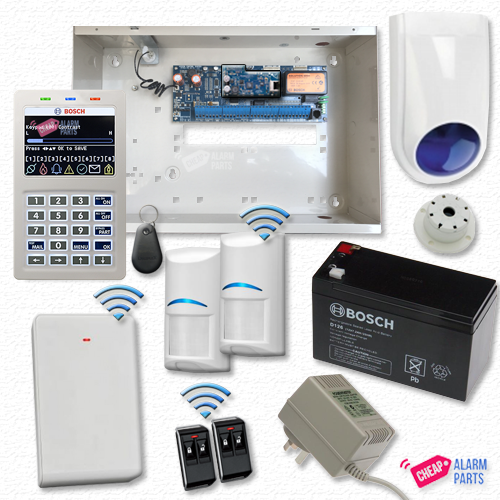 Bosch 6000 + Smart + 2 Wireless PIR Ethernet Kit - Plastic
