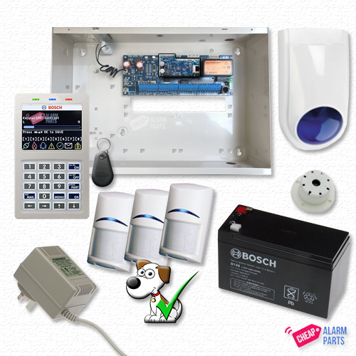 Bosch 6000 + Smart + 3 Tri-Techs (Pet Proof) Ethernet Kit