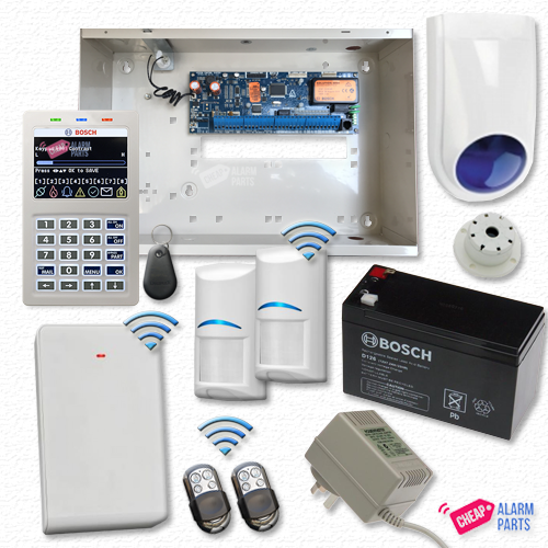 Bosch 6000 + WiFi + 2 Wireless PIR Kit - Stainless