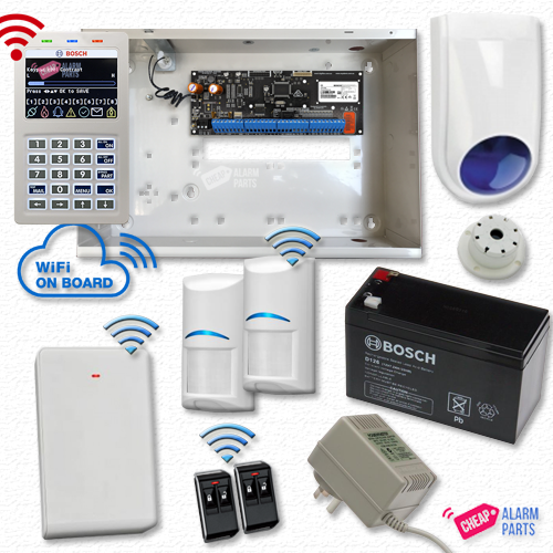 Bosch 6000i + Wifi + 2 Wireless PIR Kit - Plastic