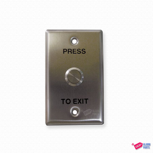 Smart Stainless press to exit GPO plate and button - Internal use only