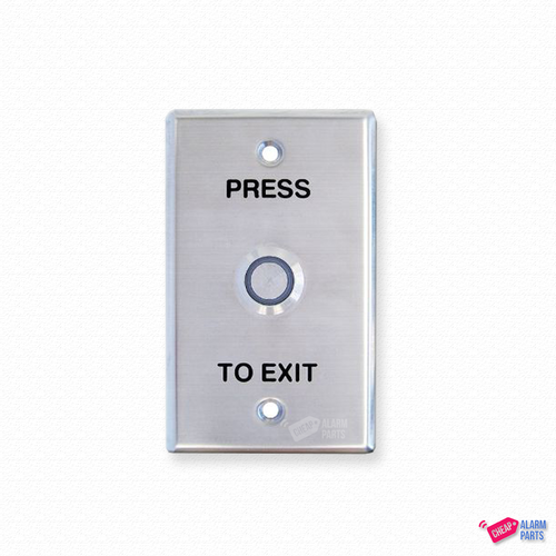 REX Illuminated SS Button Standard Plate IP67 Rated 