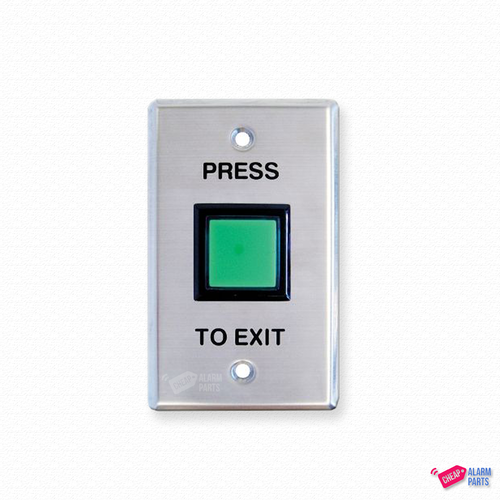 REX Illuminated Square Plastic Std Plate 