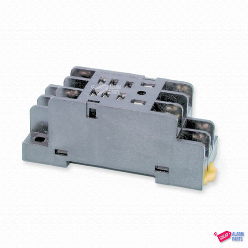 DPDT DIN Rail Mount Relay Cradle